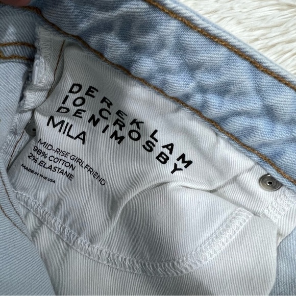 Derek Lam 10 Crosby Mila Mid Rise Girlfriend Jeans - Picture 11 of 14